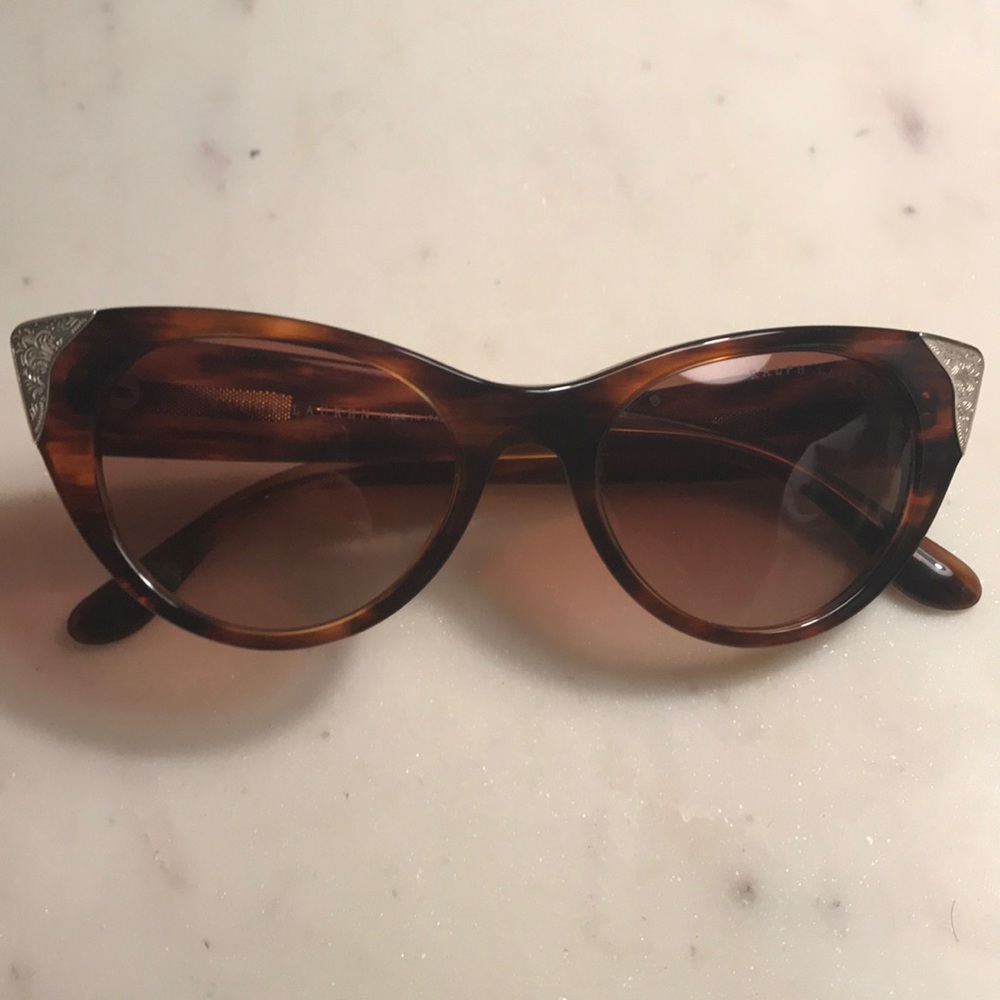 Ralph Lauren tortoises shell cat-eye sunglasses